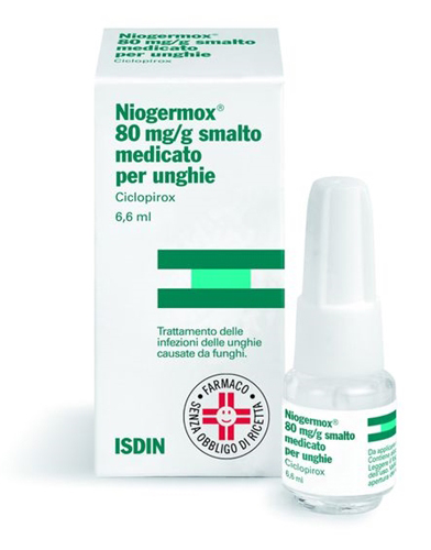 NIOGERMOX*SMALTO UNGHIE 6,6ML - pharmaonline24.it