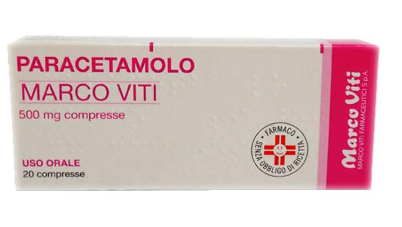PARACETAMOLO MV*20CPR 500MG - pharmaonline24.it