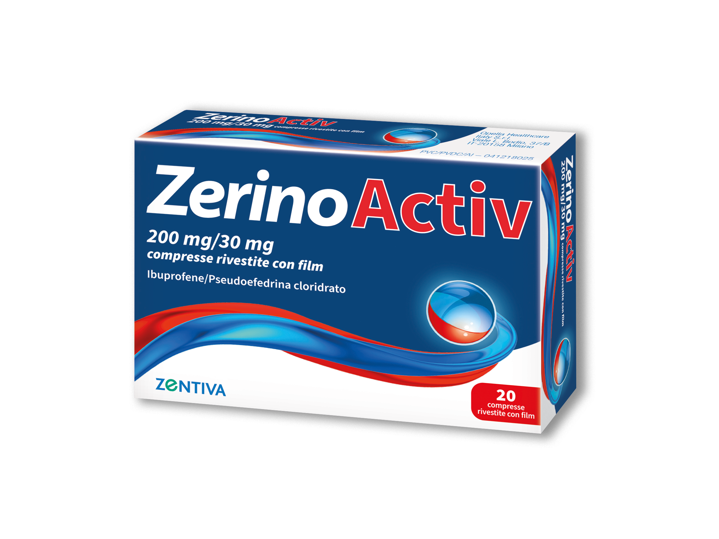 ZERINOACTIV*20CPR 200MG+30MG - pharmaonline24.it