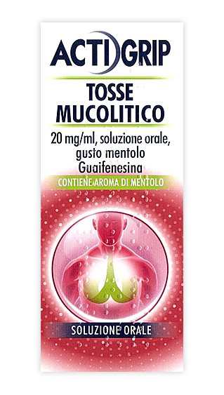 ACTIGRIP TOSSE MUCOL*FL 150ML - pharmaonline24.it