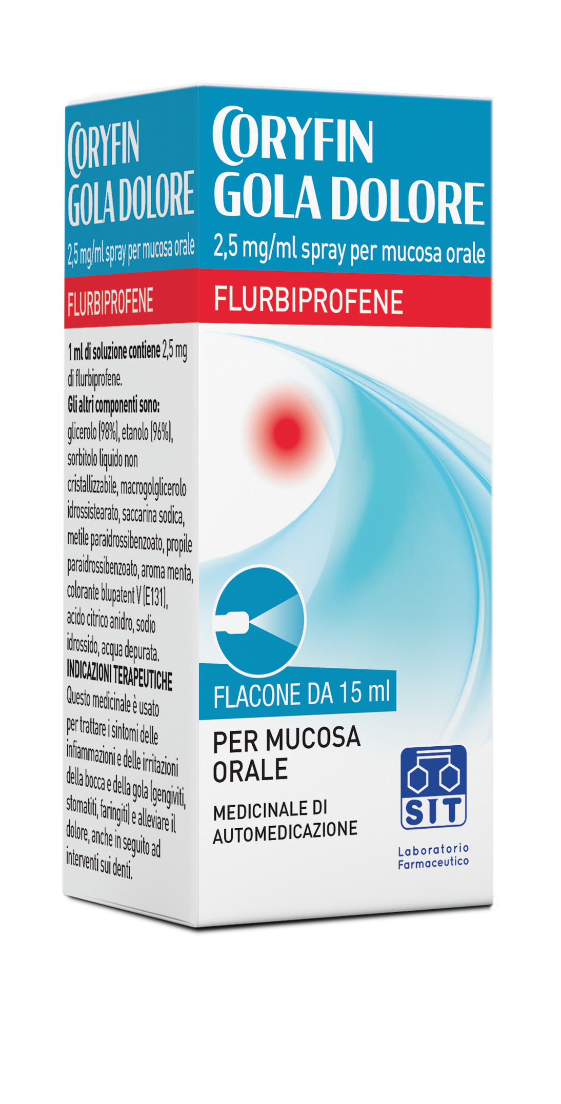 CORYFIN GOLA DOLORE*SPRAY 15ML - pharmaonline24.it