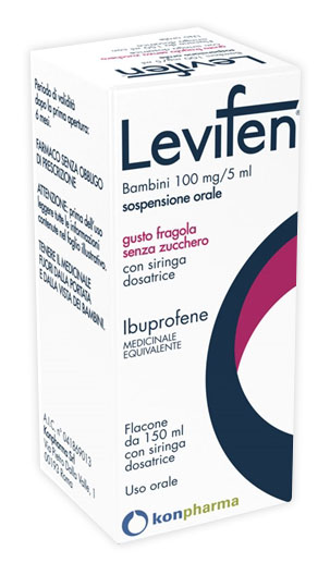 LEVIFEN*OS 150ML 100MG/5ML FRA - pharmaonline24.it