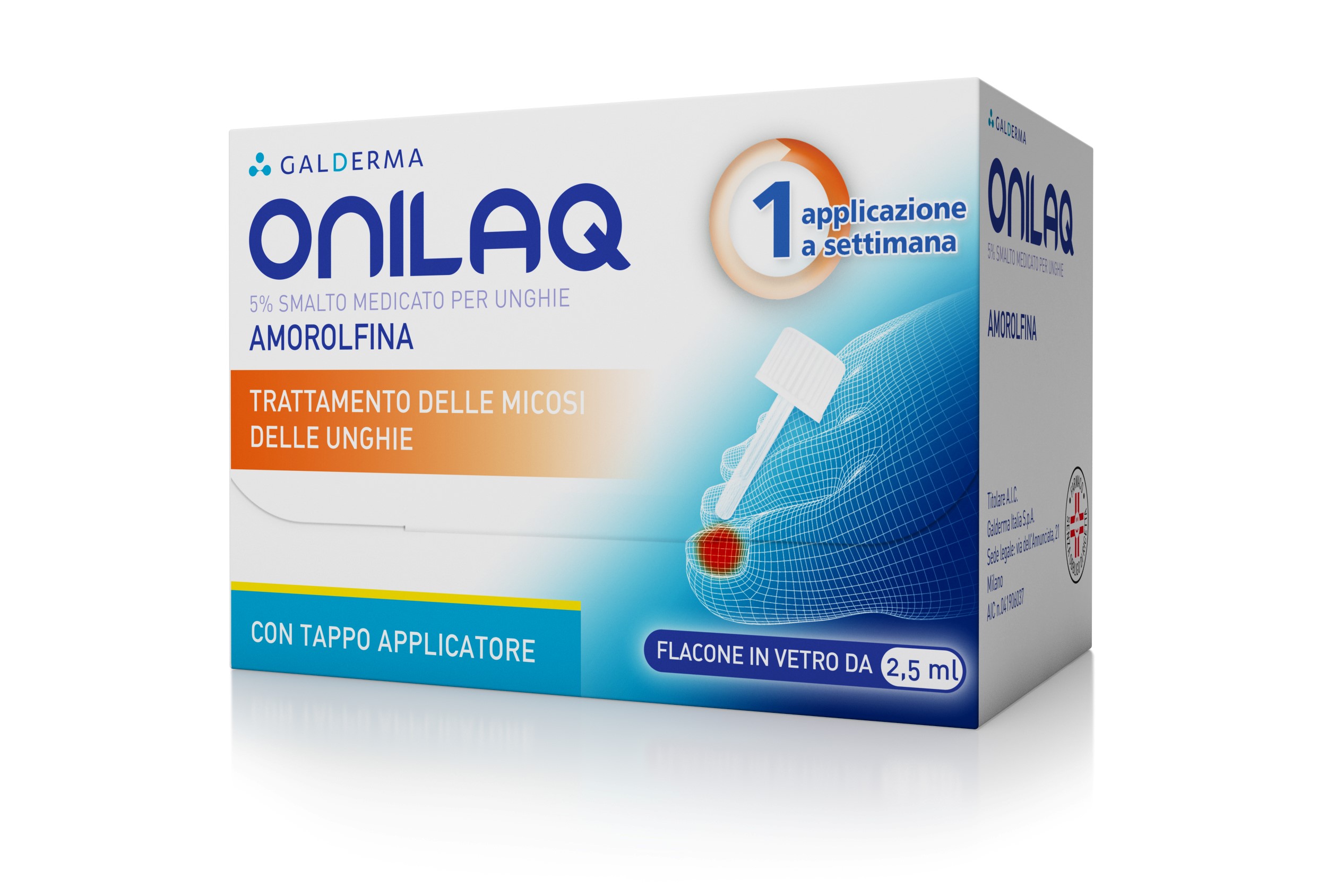 ONILAQ*SMALTO UNGHIE 2,5ML+TAP - pharmaonline24.it
