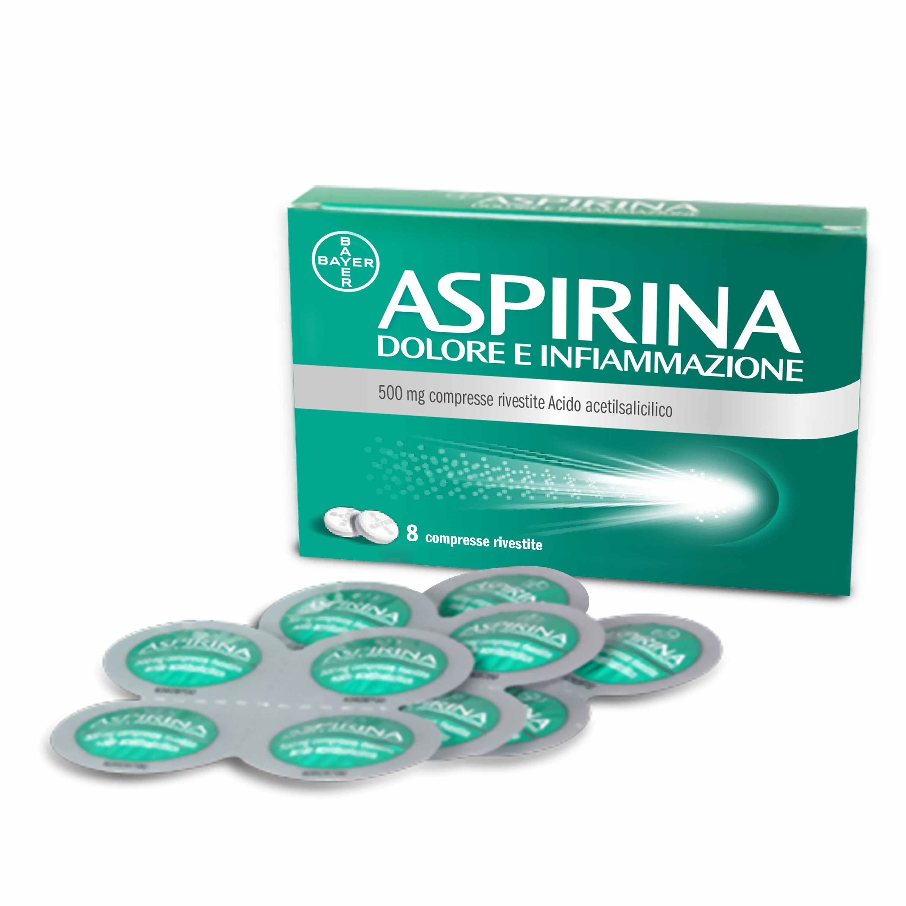 ASPIRINA DOLORE INF*8CPR 500MG - pharmaonline24.it