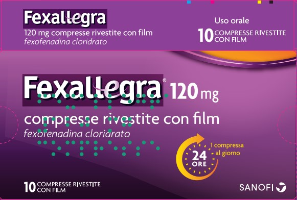 FEXALLEGRA*10CPR RIV 120MG - pharmaonline24.it