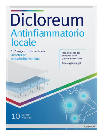 DICLOREUM ANT LOC*10CER MED180 - pharmaonline24.it