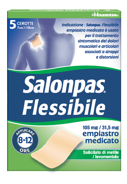 SALONPAS FLESSIBILE*5CER7x10CM - pharmaonline24.it