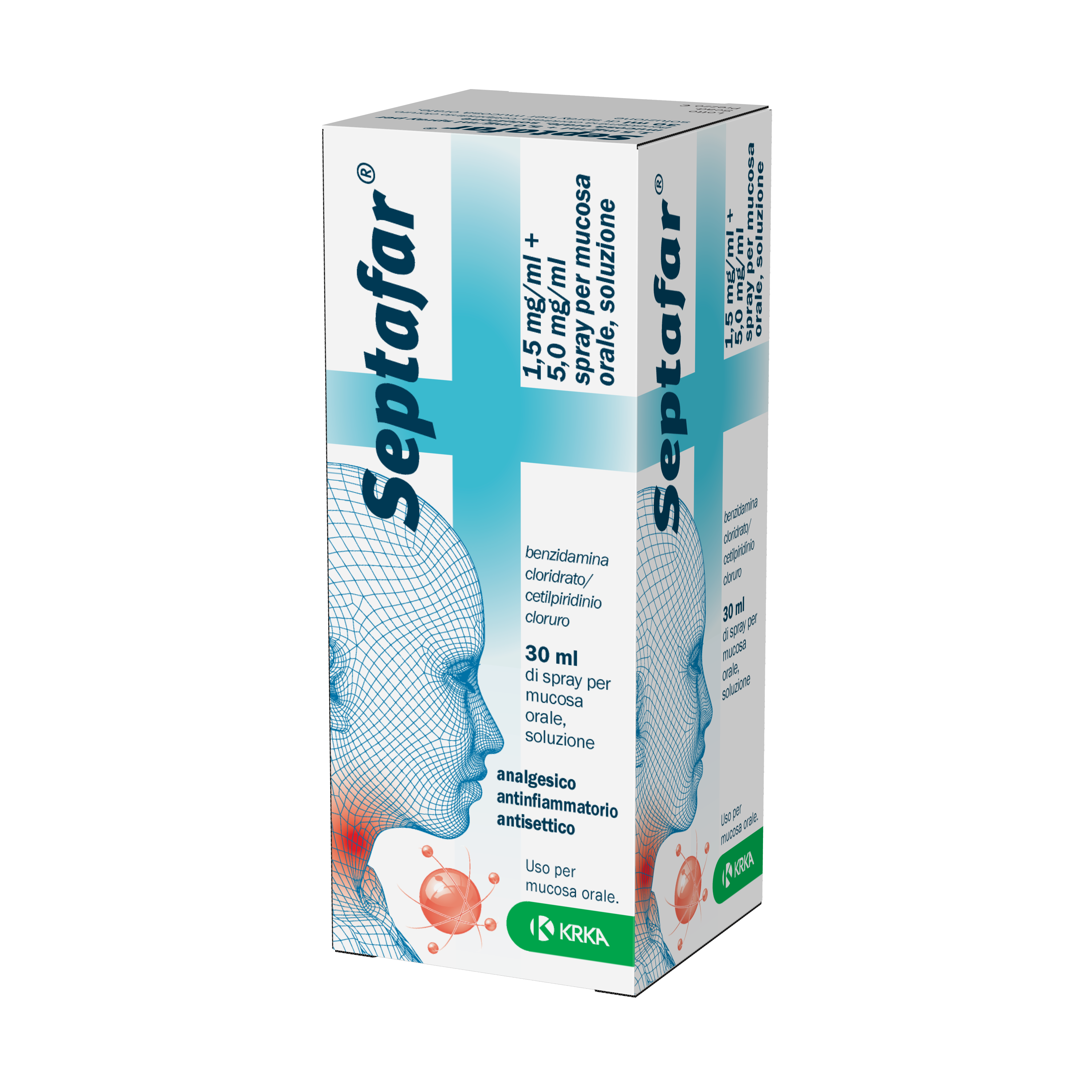 SEPTAFAR*SPRAY 1FL 30ML 250ER - pharmaonline24.it