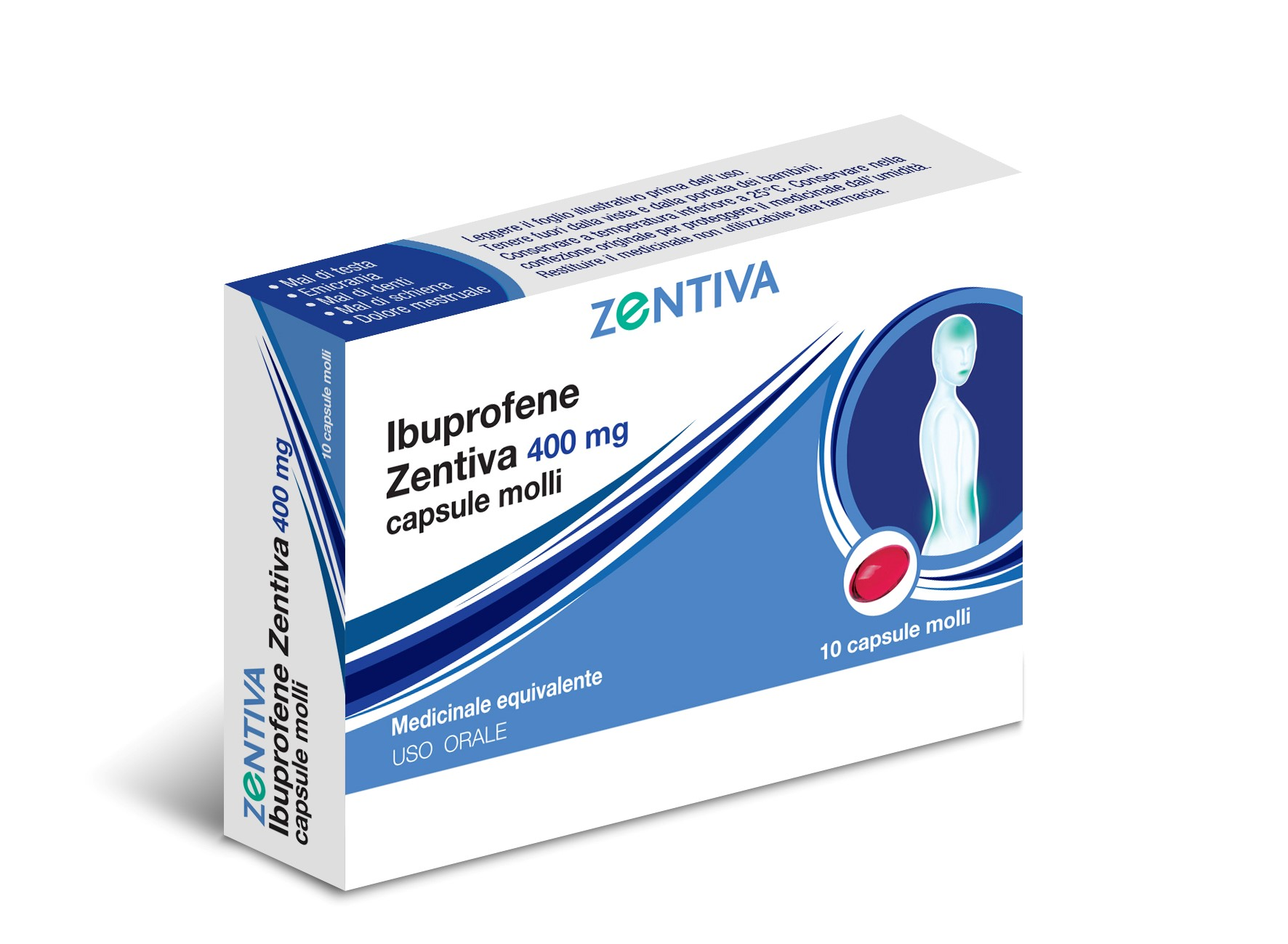 IBUPROFENE ZEN*10CPS 400MG - pharmaonline24.it