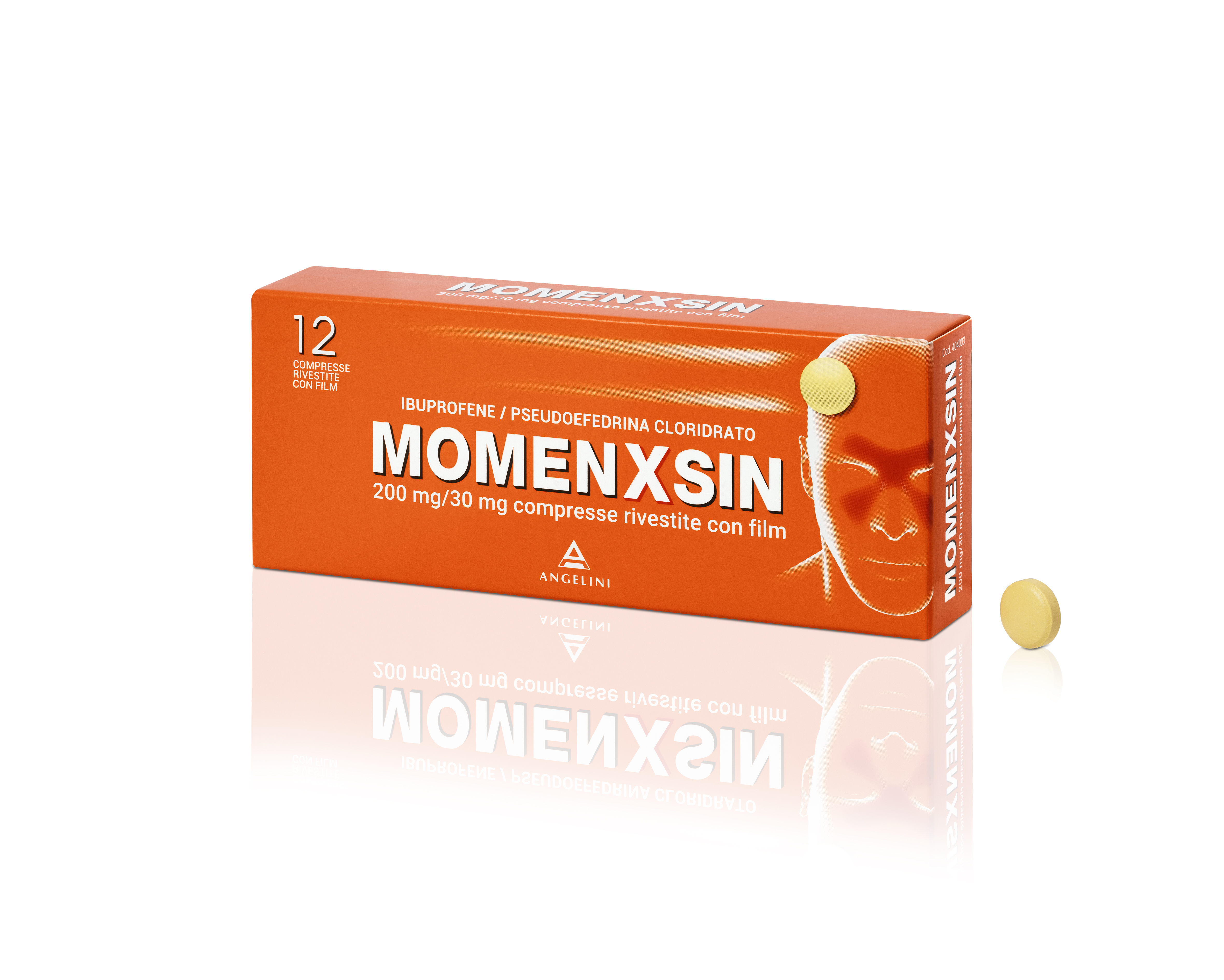 MOMENXSIN*12CPR 200MG+30MG - pharmaonline24.it
