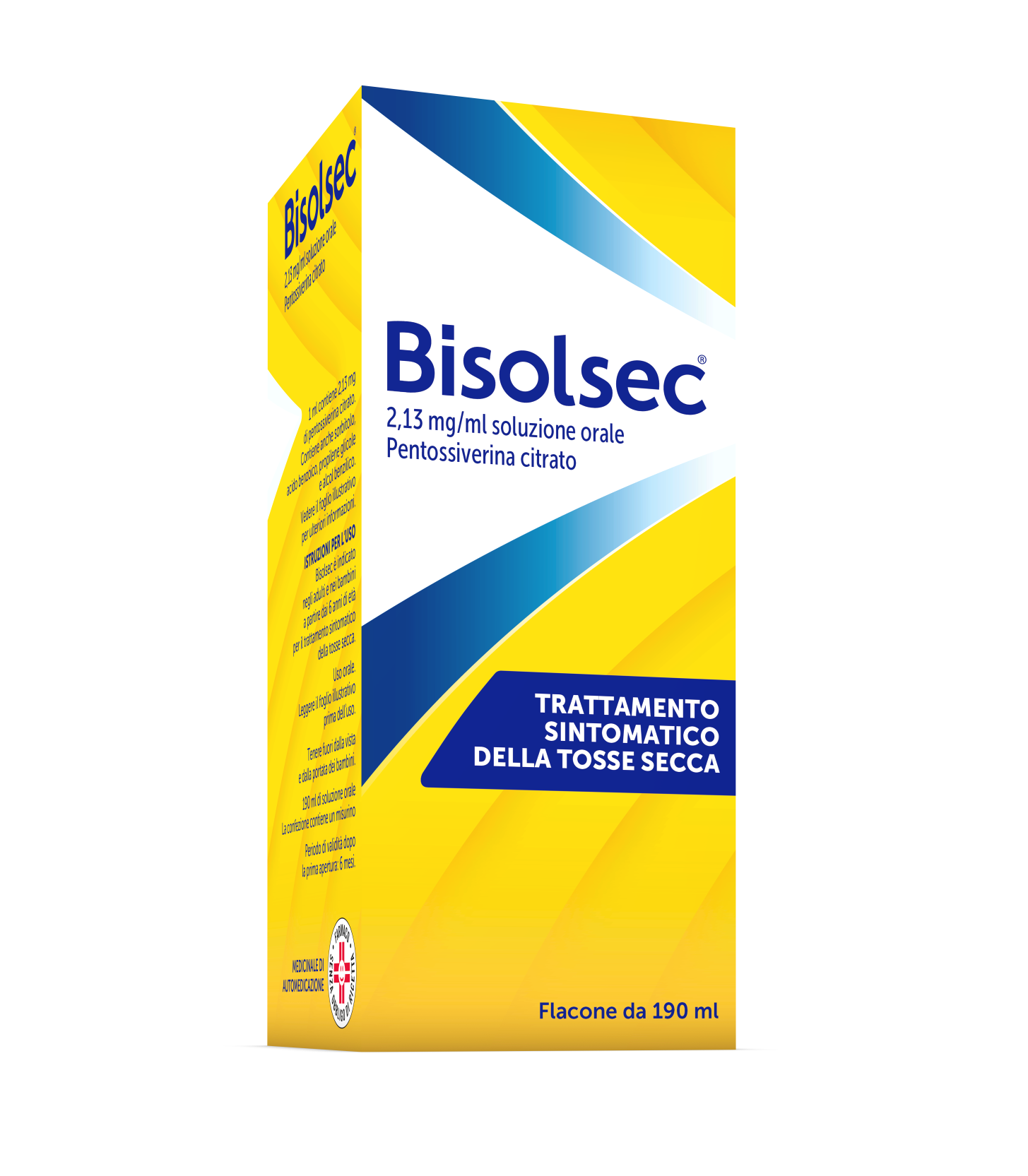 BISOLSEC*OS FL 190ML 2,13MG/ML - pharmaonline24.it