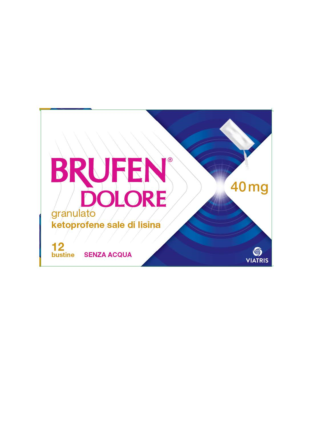 BRUFEN DOLORE*OS 12BUST 40MG - pharmaonline24.it