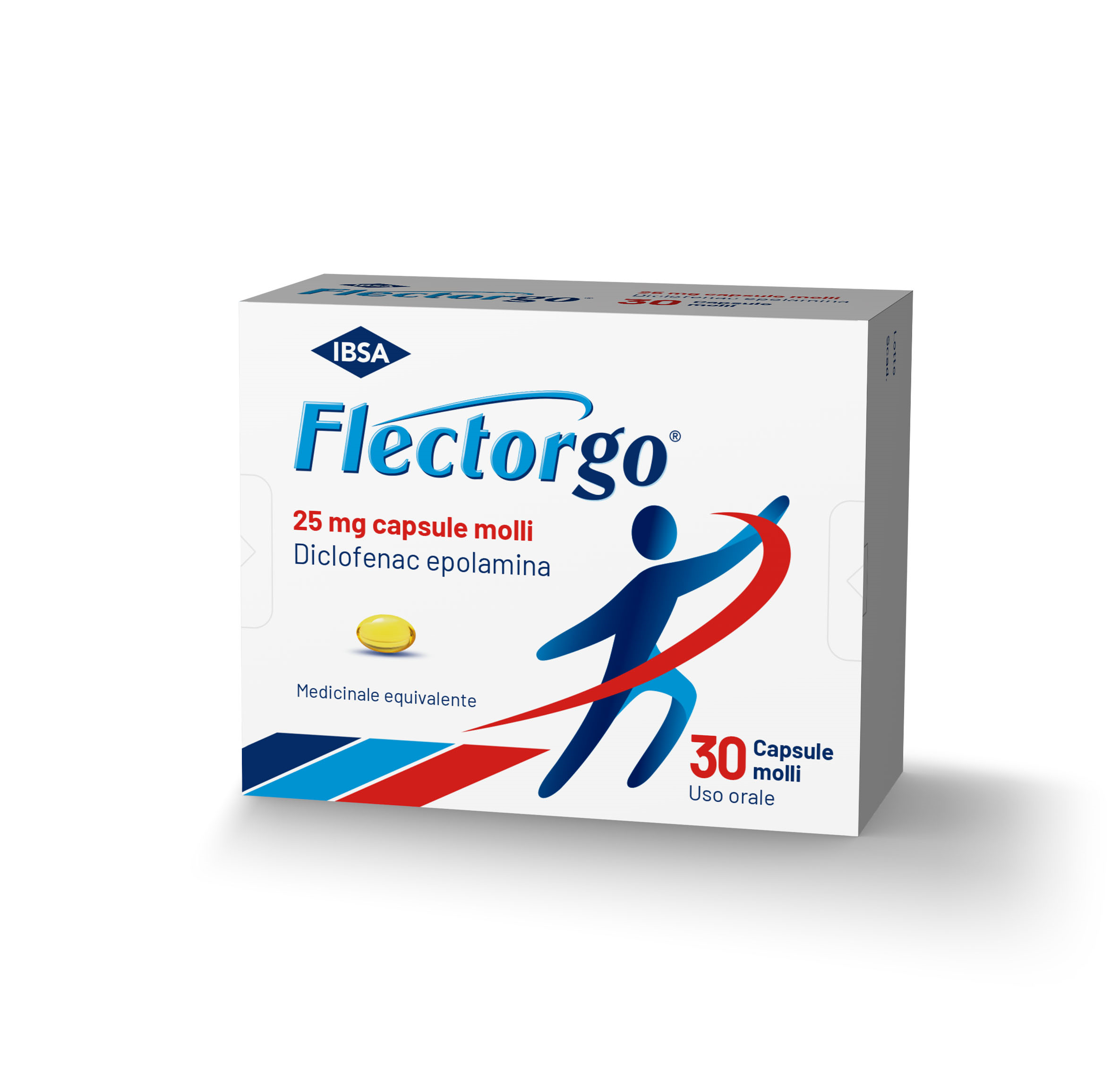 FLECTORGO*30CPS MOLLI 25MG - pharmaonline24.it