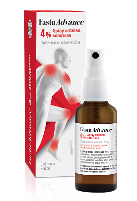 FASTUADVANCE*SPRAY 25G 4% - pharmaonline24.it