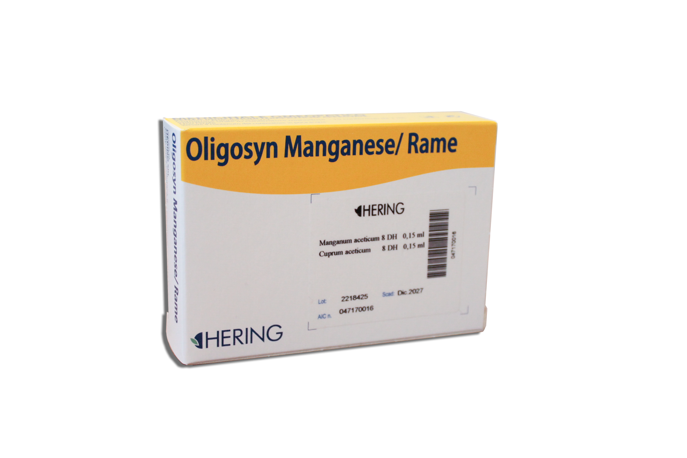 OLIGOSYN MANG RAME*15CONT 2ML - pharmaonline24.it