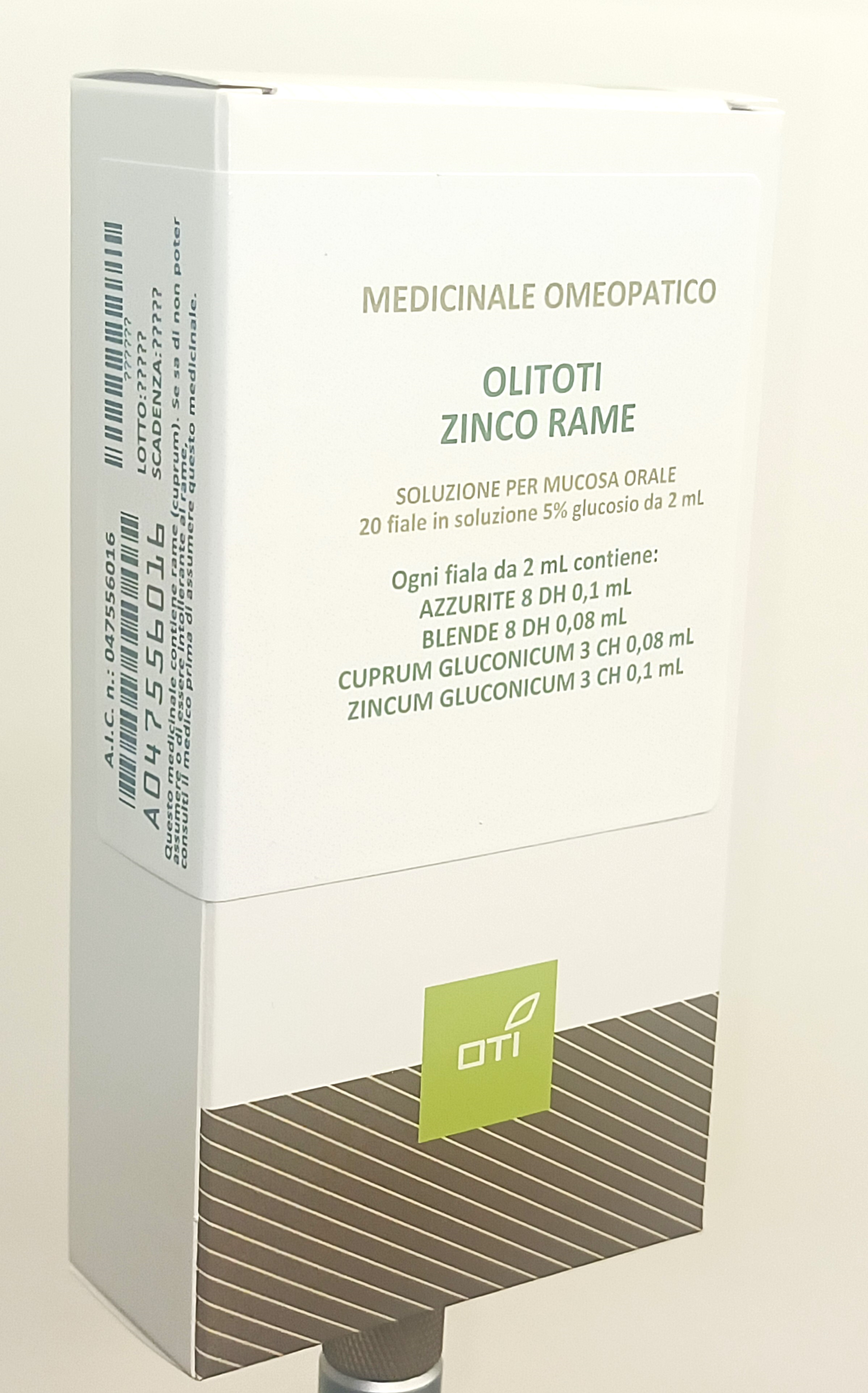 OLITOTI ZINCO RAME*OS 20F 2ML - pharmaonline24.it
