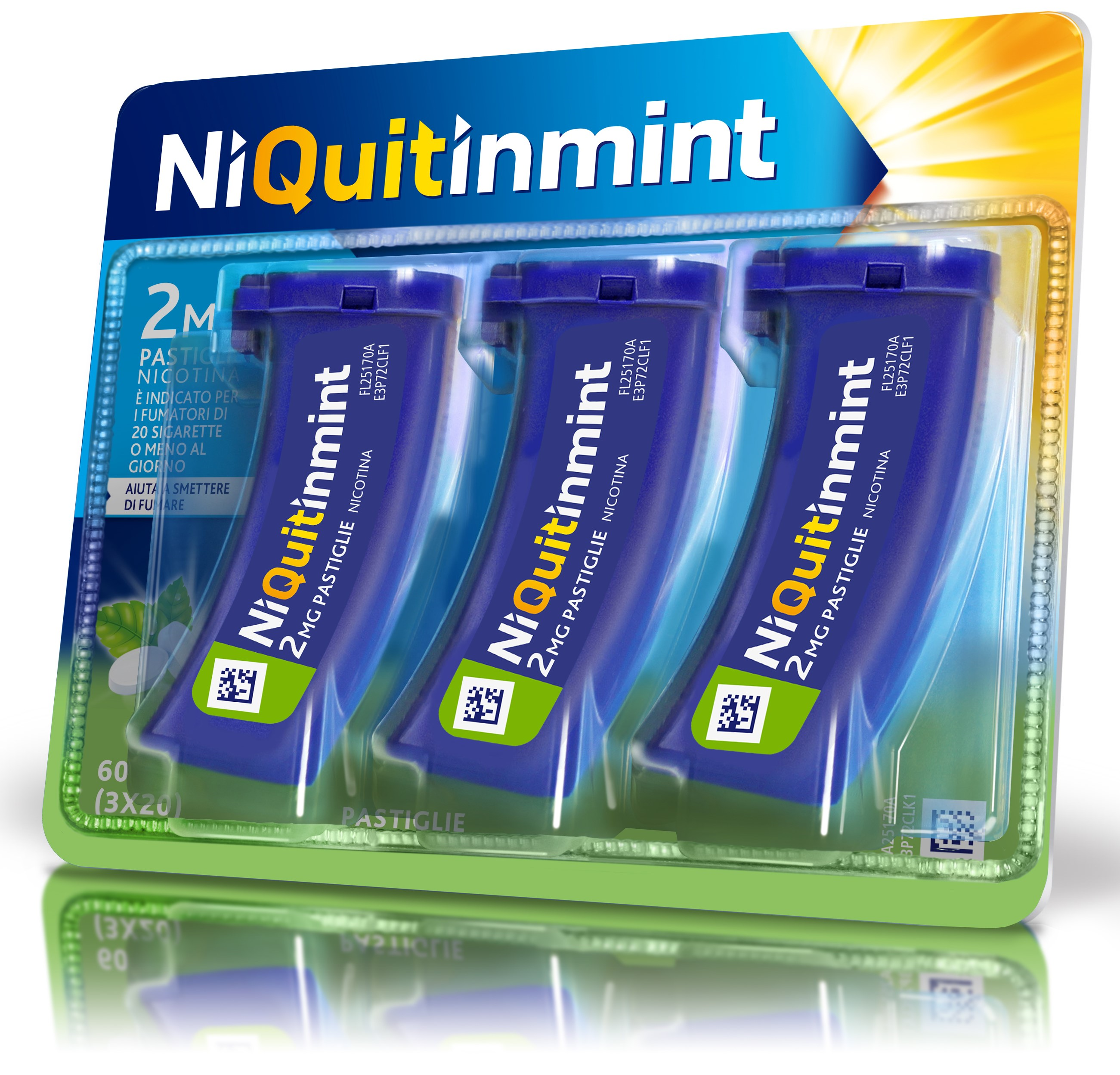 NIQUITINMINT*60PAST 2MG - pharmaonline24.it