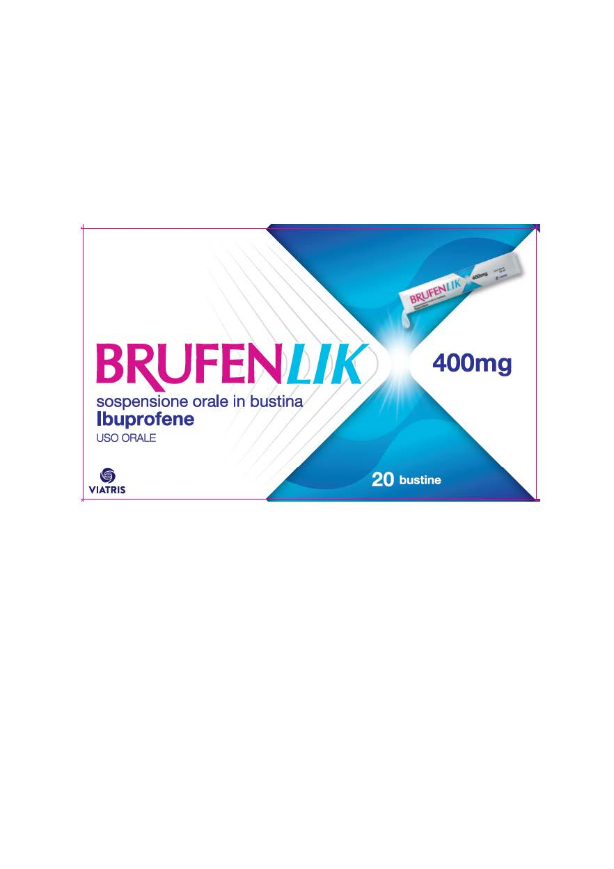 BRUFENLIK*20BUST 400MG 10ML - pharmaonline24.it