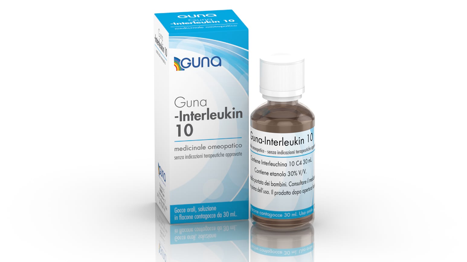 GUNA INTERLEUKIN 10*C4 GTT30ML - pharmaonline24.it