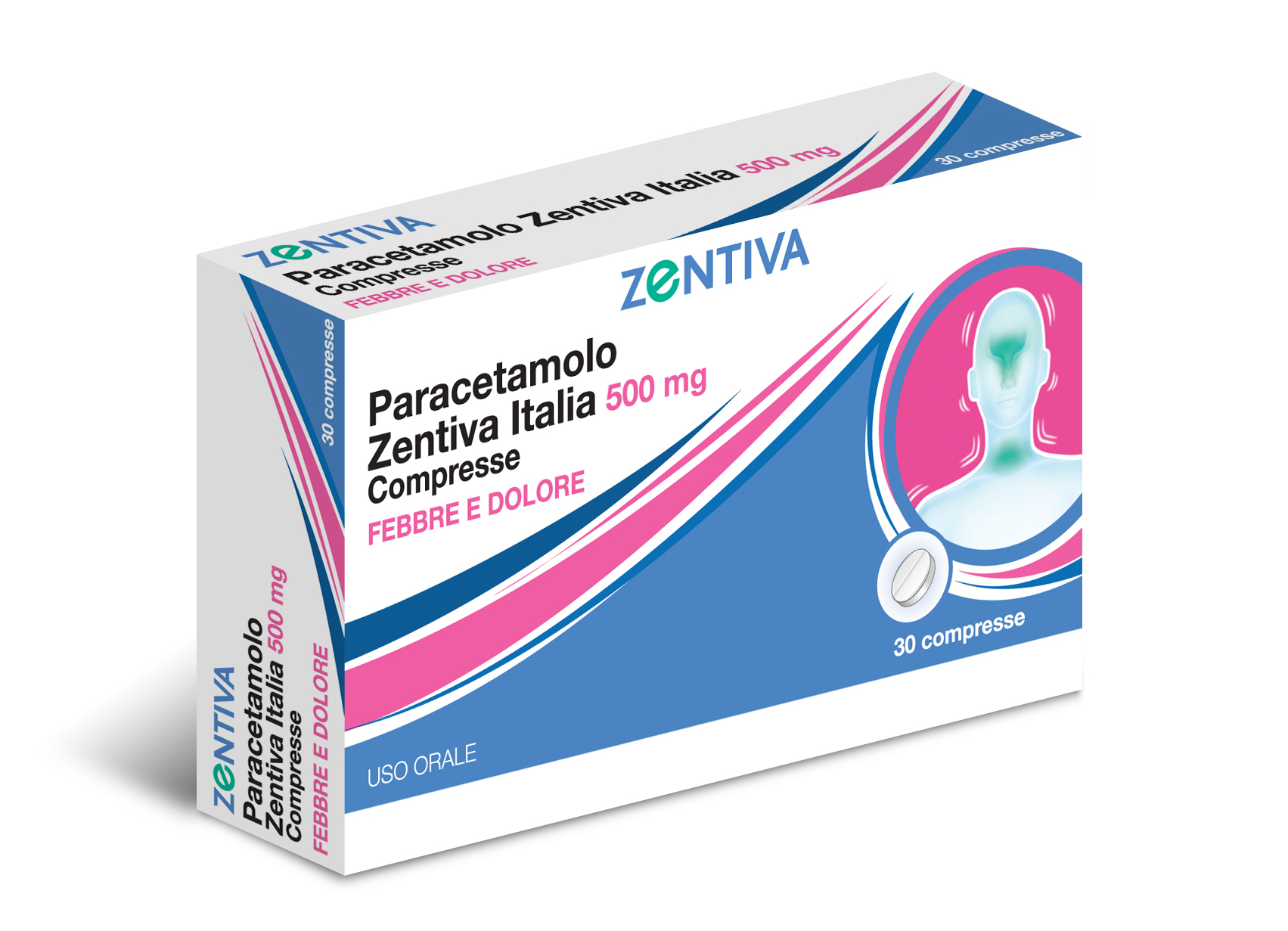 PARACETAMOLO ZEN*30CPR 500MG - pharmaonline24.it