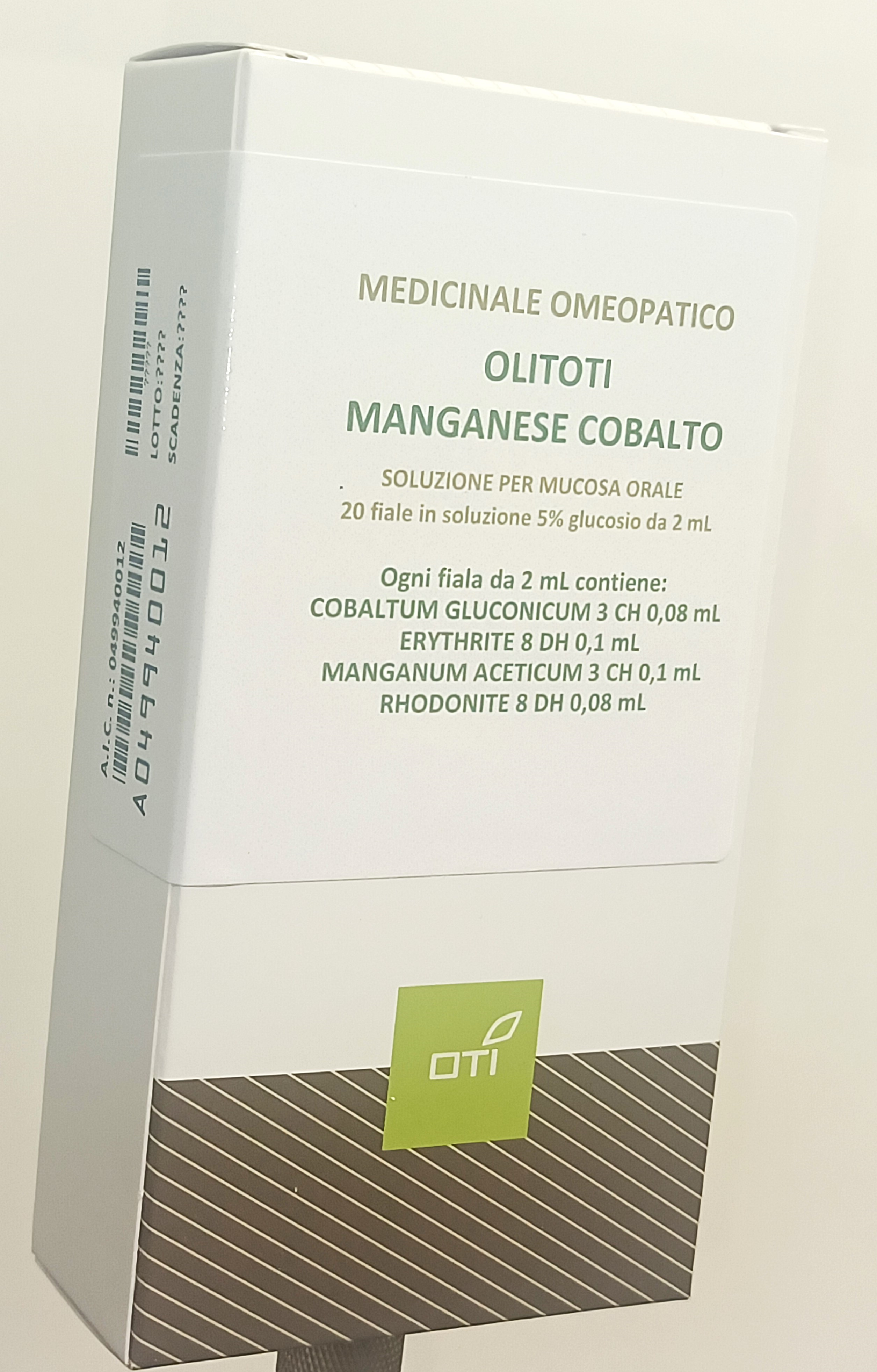 OLITOTI MANGANESE COBAL*OS 20F - pharmaonline24.it