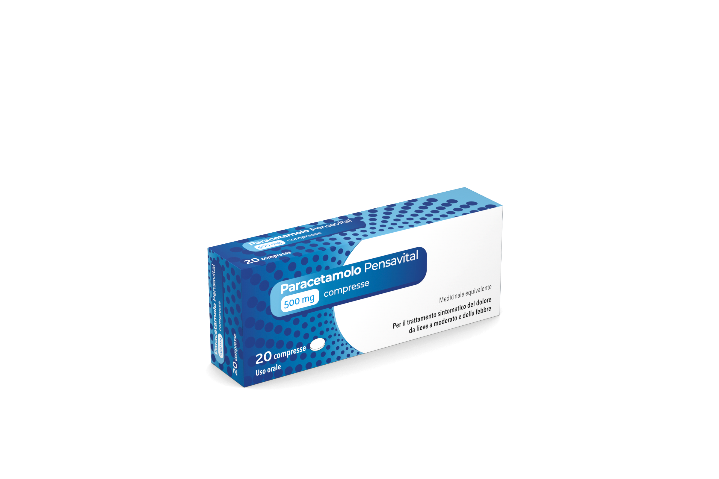 PARACETAMOLO PENSAV*20CPR500MG - pharmaonline24.it