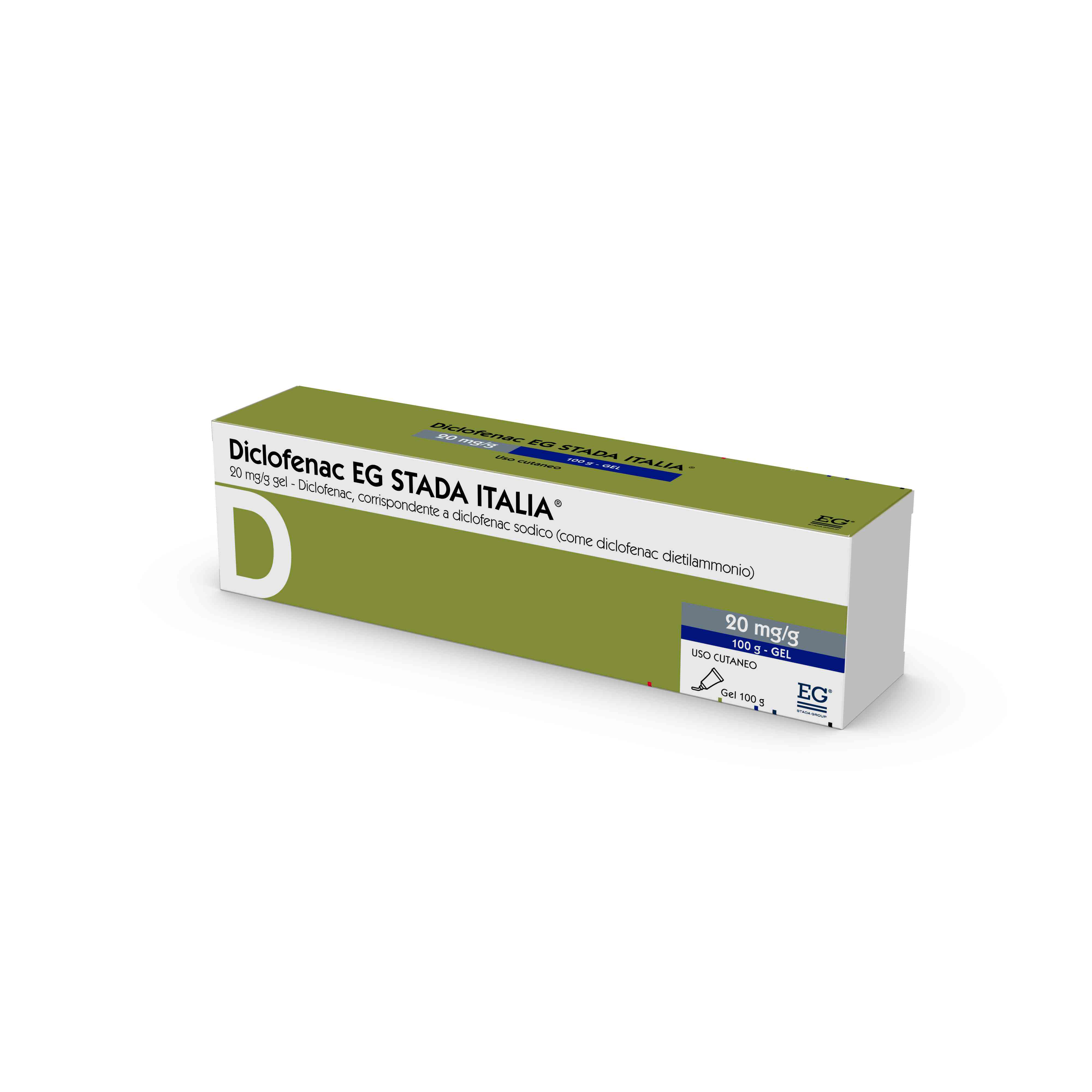 DICLOFENAC EG*GEL 100G 20MG/G - pharmaonline24.it
