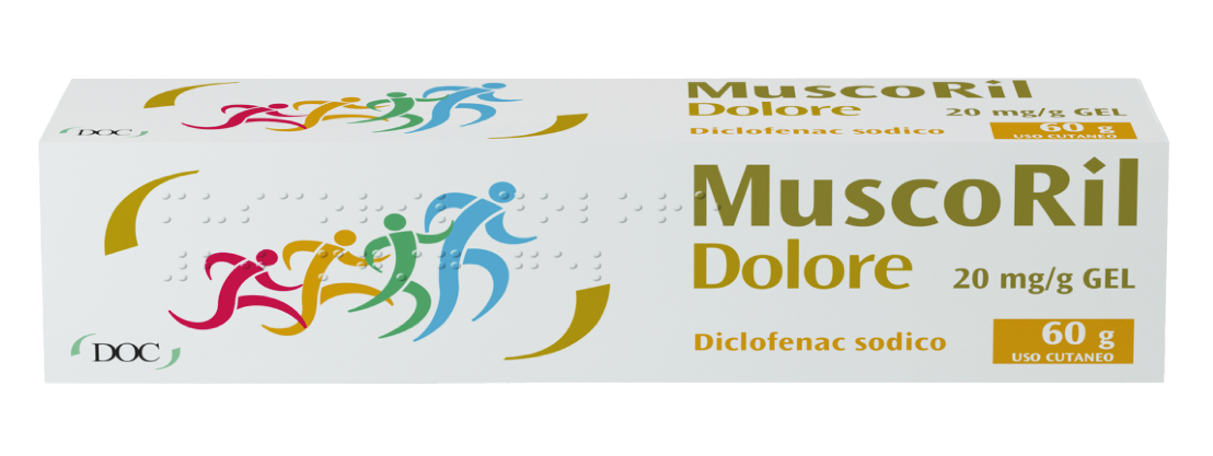 MUSCORIL DOLORE*GEL 60G 20MG/G - pharmaonline24.it