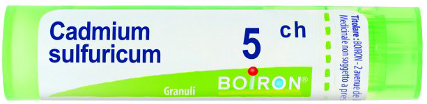 CADMIUM SULFUR 5CH GRANULI - pharmaonline24.it