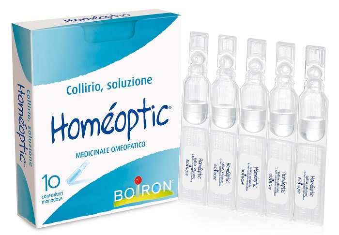 HOMEOPTIC COLLIRIO MONODOSE 10 FIALE 0,4 ML - pharmaonline24.it