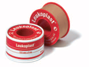 CEROTTO CHIRURGICO PER FISSAGGIO MEDICAZIONI IN ROCCHETTO LEUKOPLAST SUPPORTO VISCOSA COLOR PELLE MASSA ADESIVA CAUCCIU' OSSIDO DI ZINCO 2,5X500CM - pharmaonline24.it