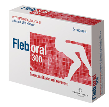 FLEBORAL 300 5 CAPSULE - pharmaonline24.it