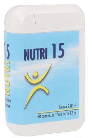 NUTRI 15 60 COMPRESSE - pharmaonline24.it