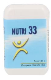 NUTRI 33 60 COMPRESSE - pharmaonline24.it