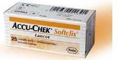 LANCETTE PUNGIDITO ACCU-CHEK SOFTCLIX 25 PEZZI - pharmaonline24.it