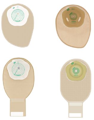 SACCA COLOSTOMIA FONDO CHIUSO COLORE BEIGE MISURA 15/75MM 30 PEZZI - pharmaonline24.it