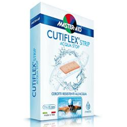 CEROTTO MASTER-AID CUTIFLEXMED STRIP TRASPARENTE IMPERMEABILE SUPPORTO IN POLIURETANO SUPER 10 PEZZI - pharmaonline24.it
