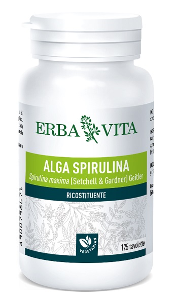ALGA SPIRULINA 125 TAVOLETTE 400 MG - pharmaonline24.it