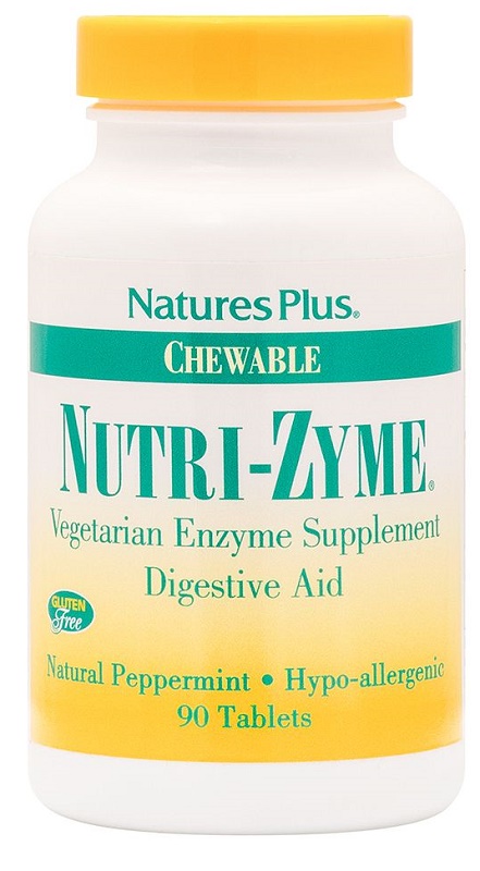 NUTRI ZYME ENZIMI 90 TAVOLETTE MASTICABILI - pharmaonline24.it