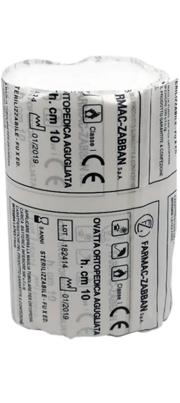 BENDA OVATTA AGUGLIATA 10X400 CM 1 PEZZO - pharmaonline24.it
