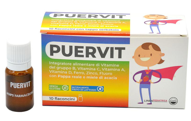 PUERVIT 10 FLACONCINI 10 ML - pharmaonline24.it