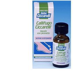 CALLIFUGO CICCARELLI LIQUIDO CON PENNELLO PER RIMOZIONE CALLLI 12 ML - pharmaonline24.it