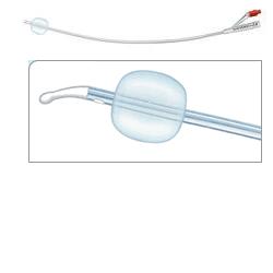 CATETERE FOLEY IN SILICONE PER ADULTI BRILLANT PLUS 2 VIE SENZA SCANALATURE CH18 LUNGHEZZA 41 CM PALLONCINO 10 ML PUNTA CILINDRICA 2 FORI 1 PEZZO - pharmaonline24.it