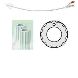 CATETERE VESCICALE IN SILICONE PROFILCATH PLUS SCANALATO 2 VIE CH16 LUNGHEZZA 31 CM PUNTA CILINDRICA 2 FORI CONTRAPPOSTI PALLONCINO 5 ML 1 PEZZO - pharmaonline24.it
