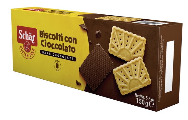 SCHAR BISCOTTO CON CIOCCOLATO DARK CHOCOLATE 150 G - pharmaonline24.it
