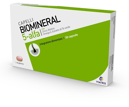 BIOMINERAL 5 ALFA 30 CAPSULE - pharmaonline24.it