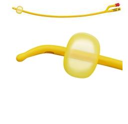 CATETERE FOLEY A MEDIA PERMANENZA  RUSCH GOLD PLUS A 2 VIE IN SILKOLATEX LATTICE-SILICONE PER ADULTO CH18 LUNGHEZZA 40 CM PUNTA CILINDRICA A 2 FORI PALLONCINO 5-15 ML 1 PEZZO - pharmaonline24.it