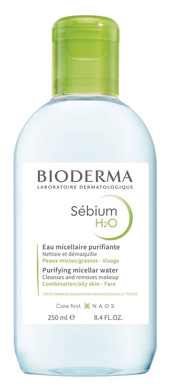 SEBIUM H2O ACQUA MICELLARE DETERGENTE PURIFICANTE 250 ML - pharmaonline24.it