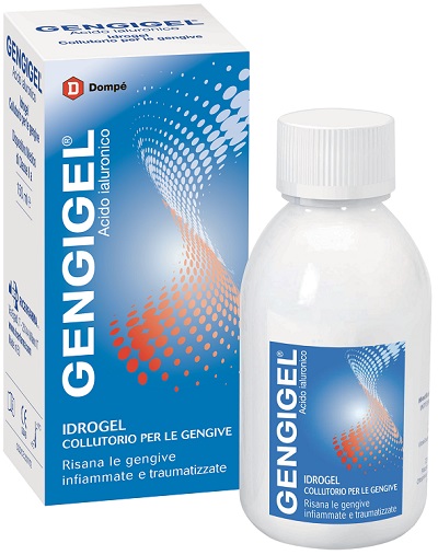 COLLUTORIO PER GENGIVE GENGIGEL IDROGEL FLACONE 150 ML - pharmaonline24.it