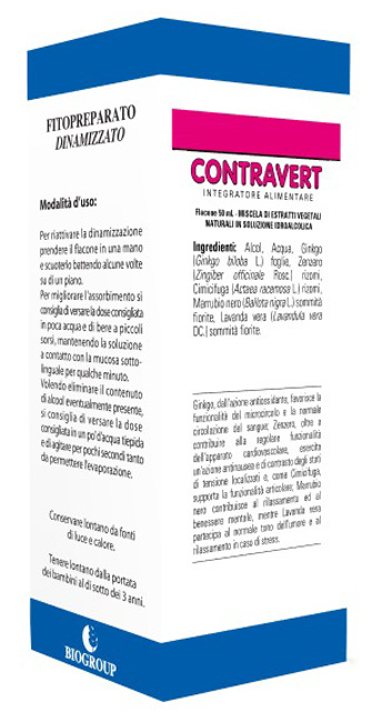 CONTRAVERT 50 ML SOLUZIONE IDROALCOLICA - pharmaonline24.it